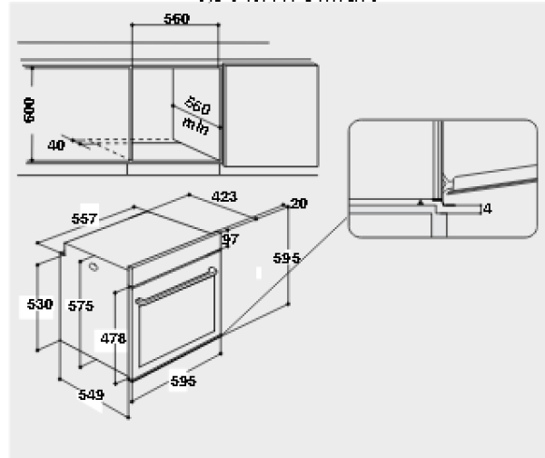 Privileg Ein­bau­back­ofen PBWK3 ON5V IN EEK:A